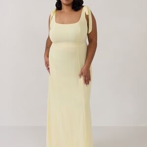 Park & Fifth Riley Dress ES Size 3X3X / Butter